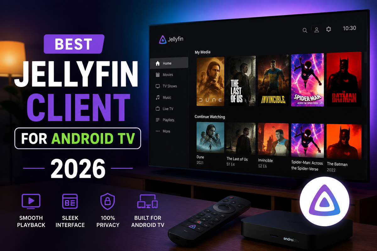 Best Jellyfin Client for Android TV in 2026: JellyWatch TV vs Official App vs Findroid (Tested)