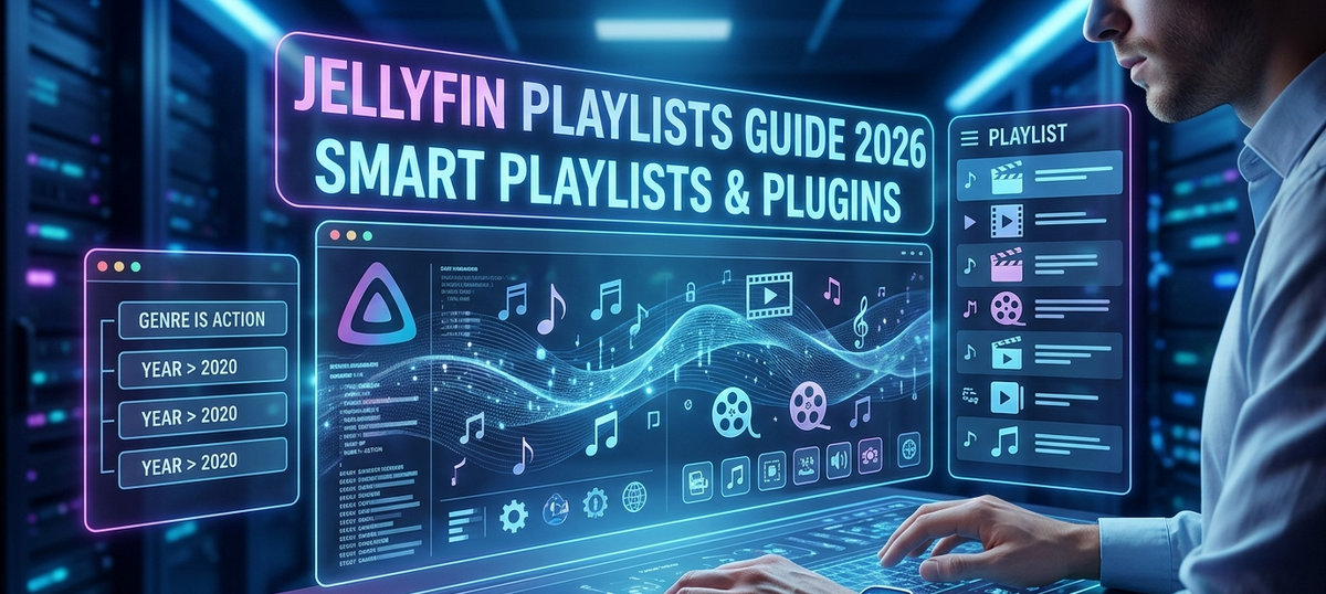 Jellyfin Playlists in 2026: Create, Share & Automate Smart Playlists (Complete Guide)
