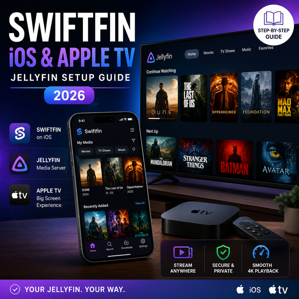 Swiftfin for Jellyfin on iOS and Apple TV: Complete Setup Guide (2026)