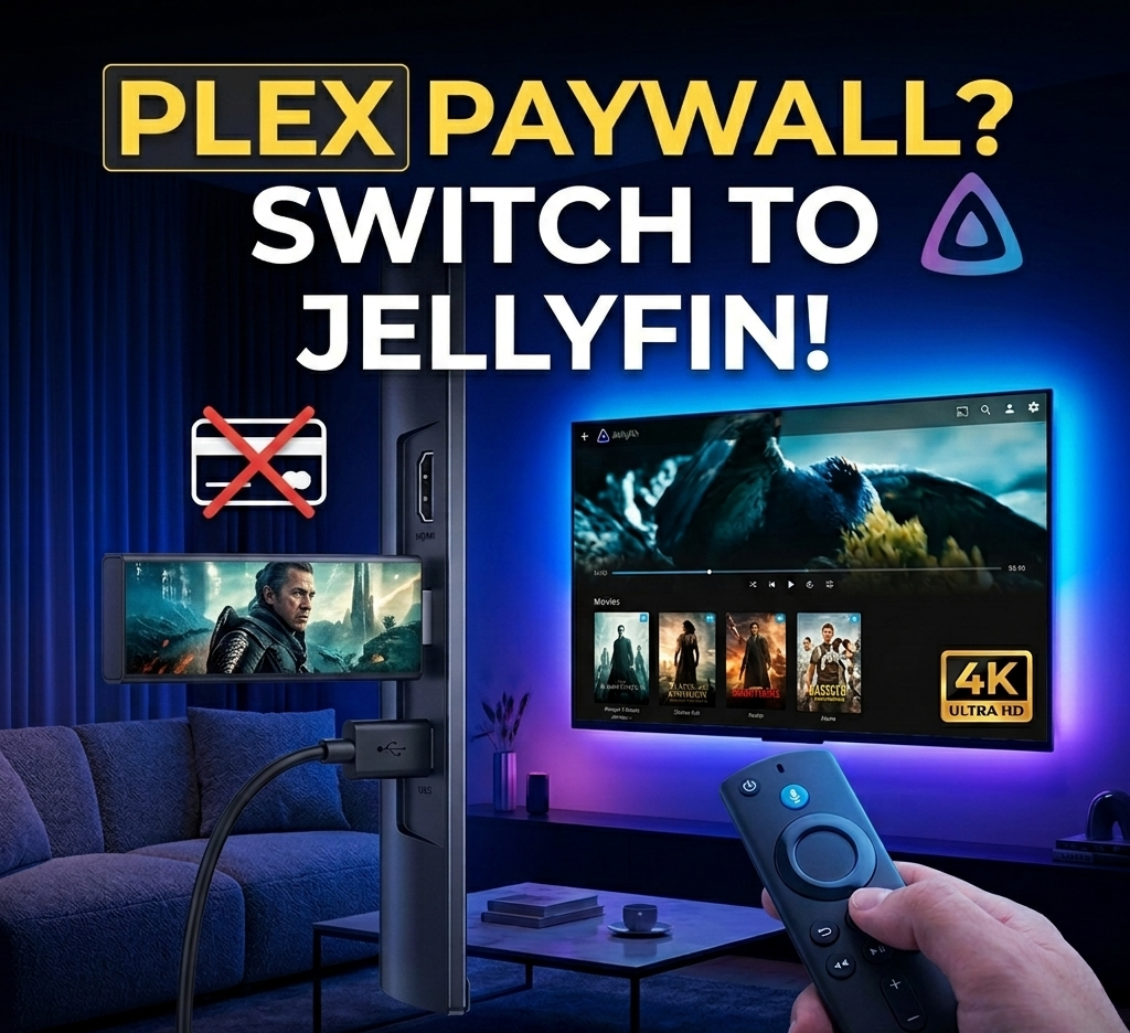 Plex Just Paywalled Remote Access in 2026: How to Switch to Jellyfin This Weekend