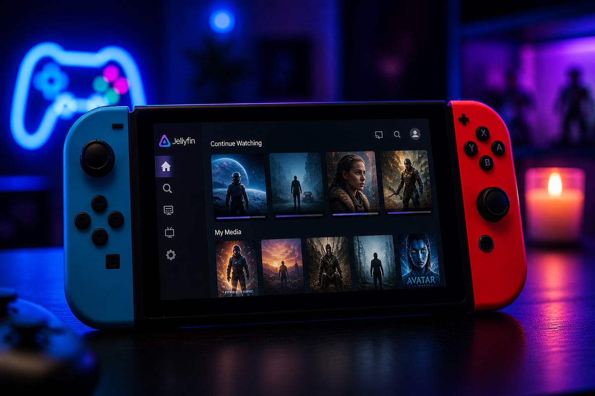 Jellyfin on Nintendo Switch: Switchfin Setup Guide (2026)