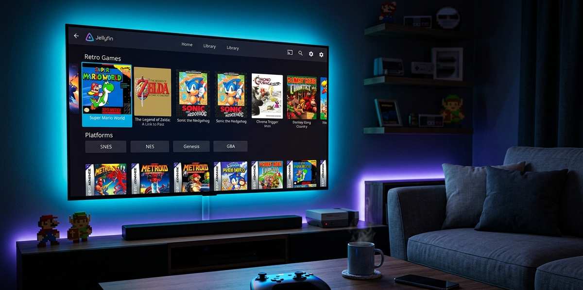 JellyEmu: Play Retro Games Directly in Jellyfin - Complete Setup Guide (2026)